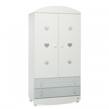 Armadio legno due ante Lovely