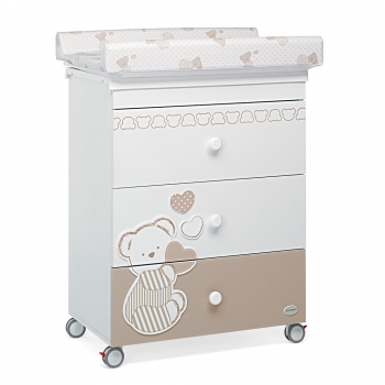 Dolcecuore baby bath wooden changing table