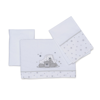Completo lenzuolino in cotone Dolcestella