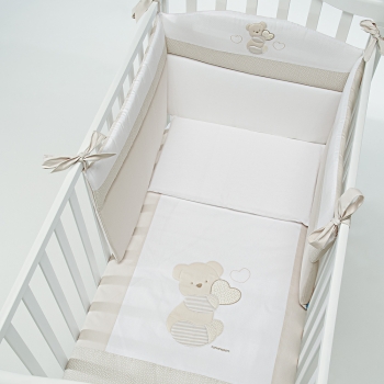 Dolcecuore complete cotton cot quilt