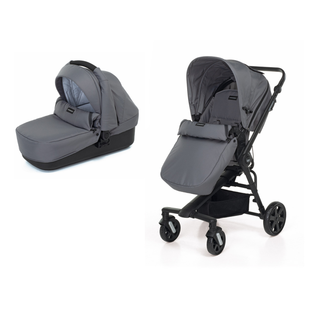 La copertina della navicella si utilizza anche come coprigambe del passeggino.