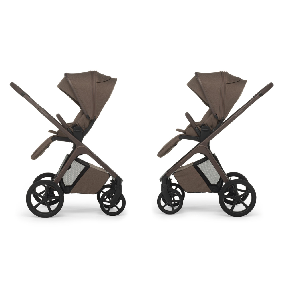 Seduta reversibile fronte strada / fronte mamma