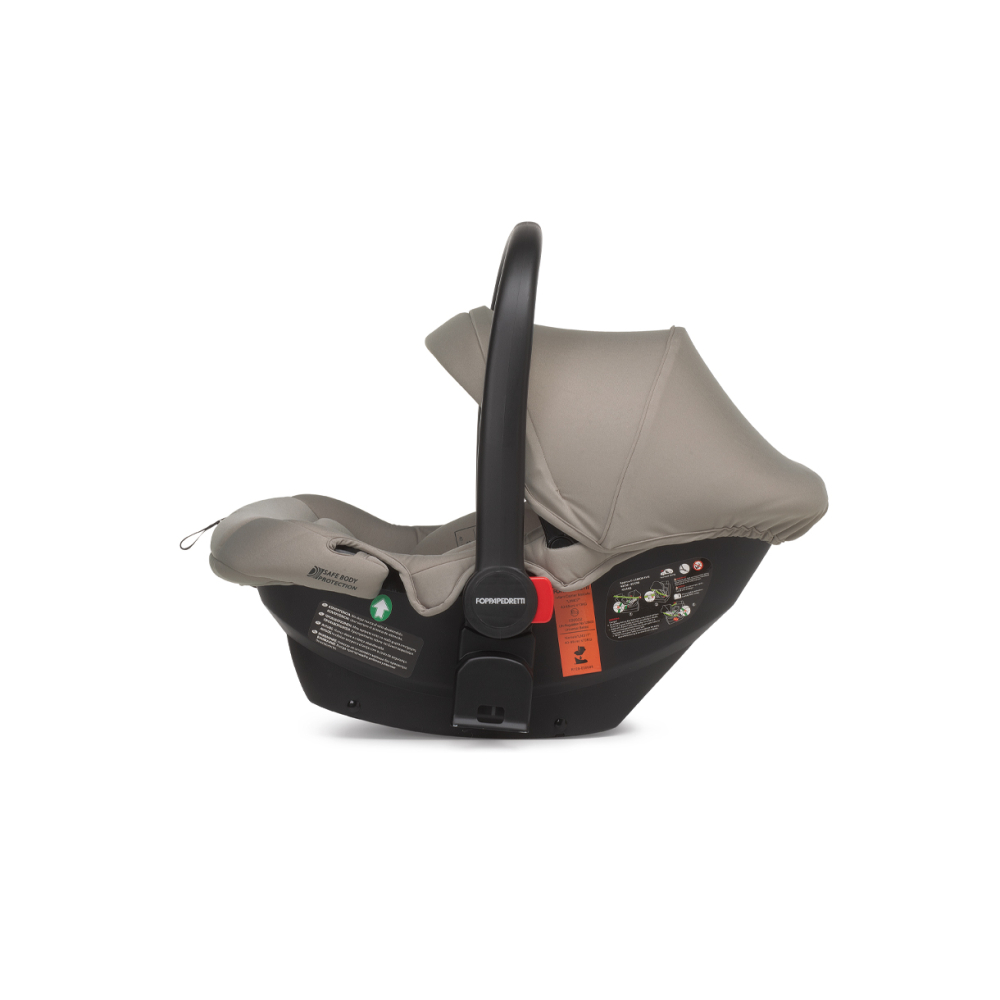 Omologato per bambini con altezza da 40 a 85 cm (peso massimo 13 kg)