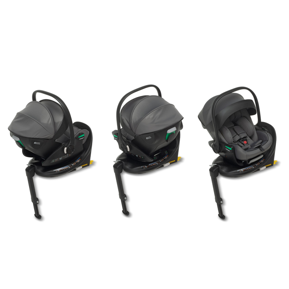 Sistema con seduta girevole “Easy positioning” quando abbinato alla base Disk i-Size (venduta separatamente)