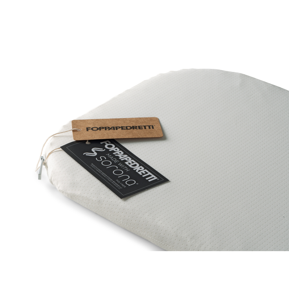 Nuovo materassino per navicella in memory foam, traspirante, ignifugo, antiacaro, riciclabile e di origine vegetale.  OEKO-TEX®| Classe 1