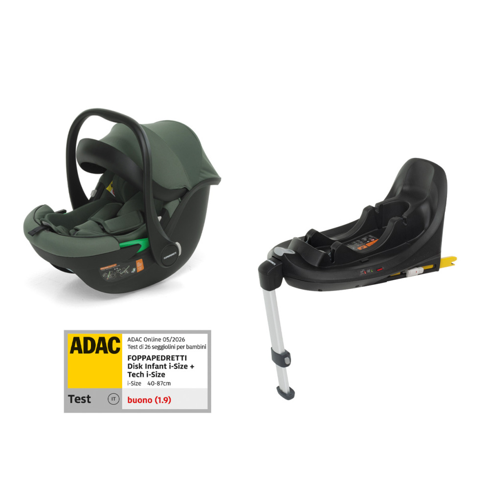 Base Tech i-Size certificada por ADAC