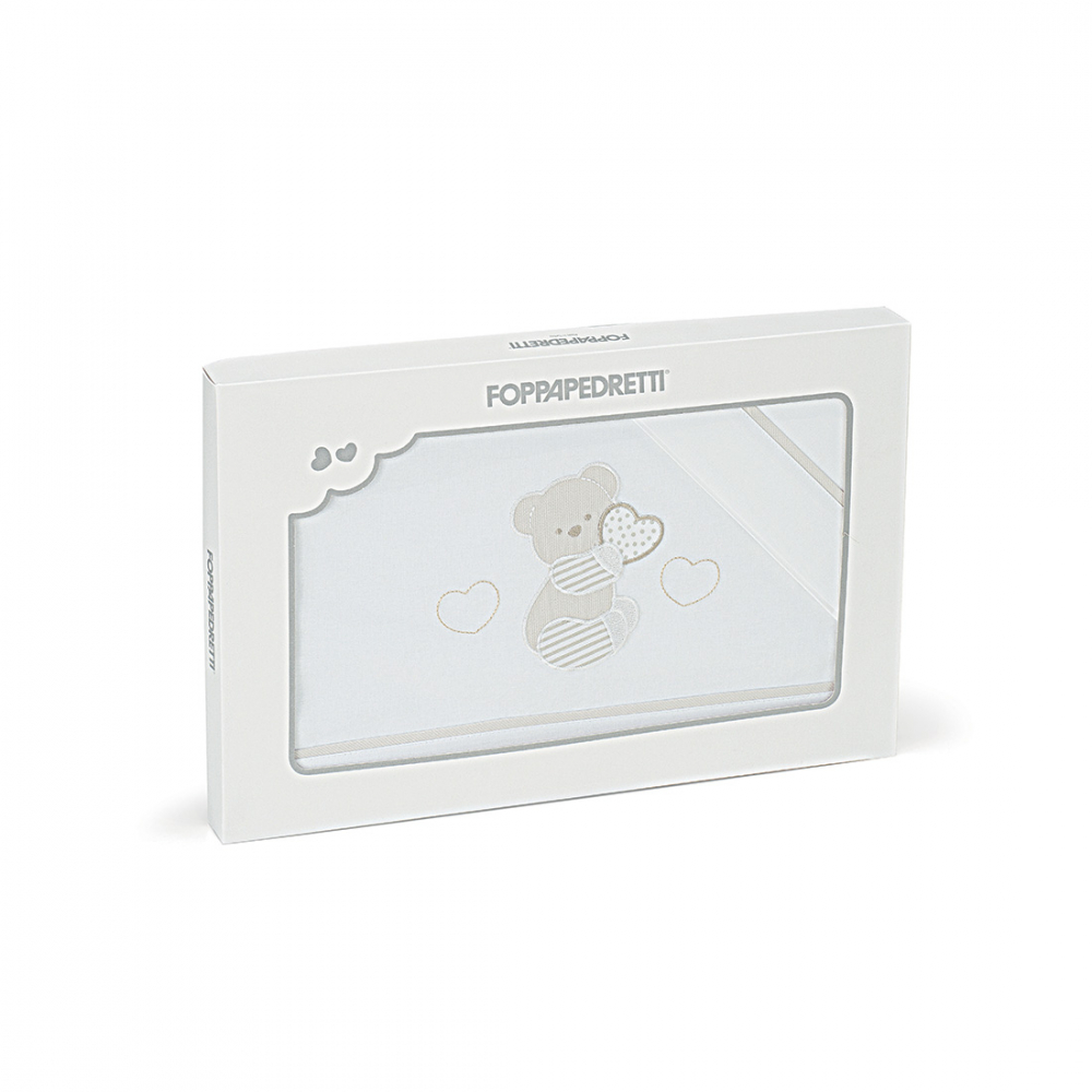 Completo Lenzuola Pikkoletto Foppapedretti - 100% Cotone Per Lettino Con Ricami - Foto 11