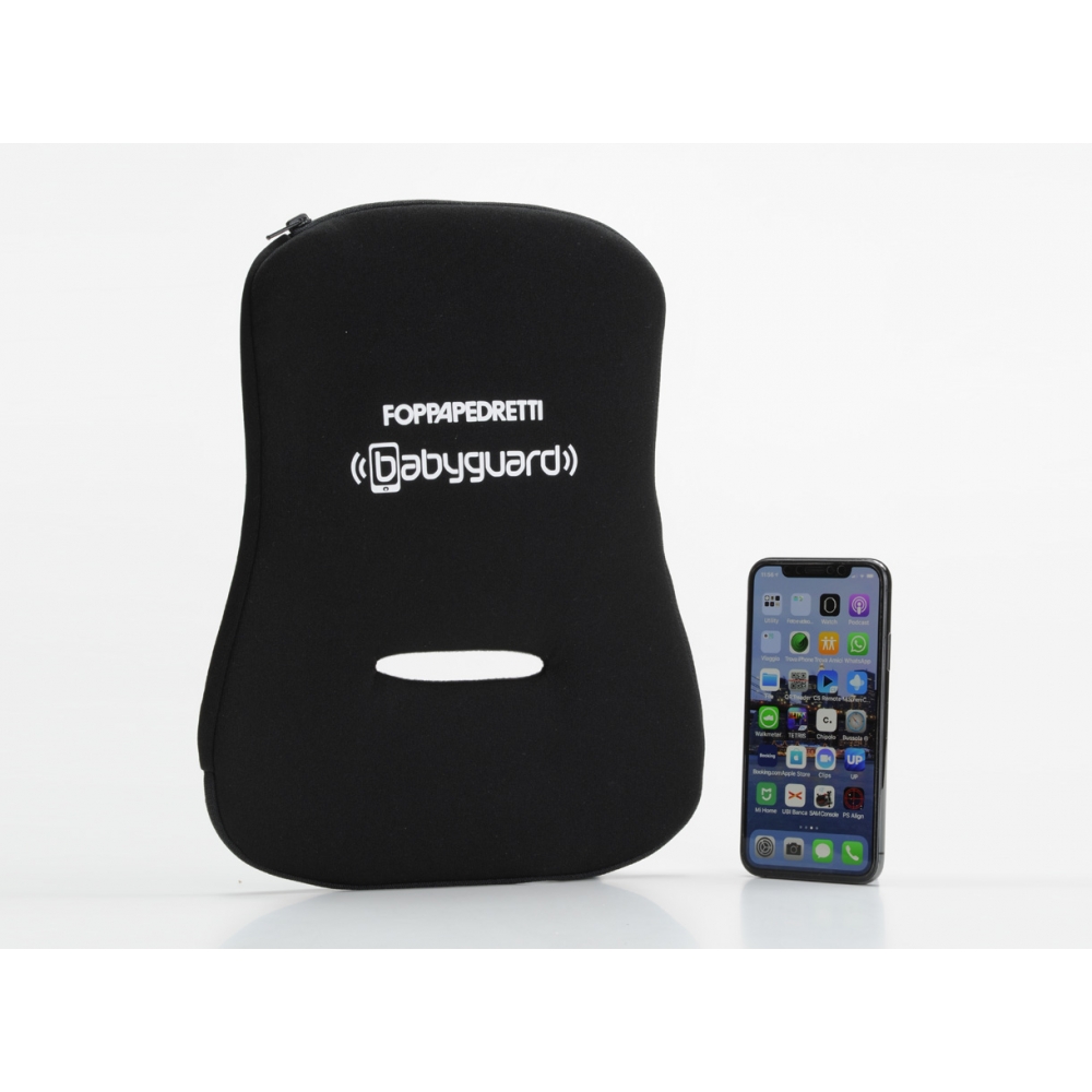 Babyguard Foppapedretti attiva immediatamente un segnale di allarme sul tuo smartphone