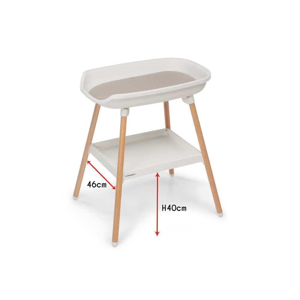 It can also be placed above the bathroom fixtures