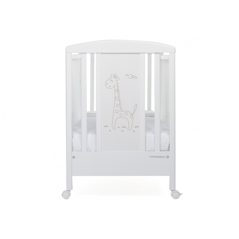 Pannello serigrafato con il disegno di una simpatica giraffa