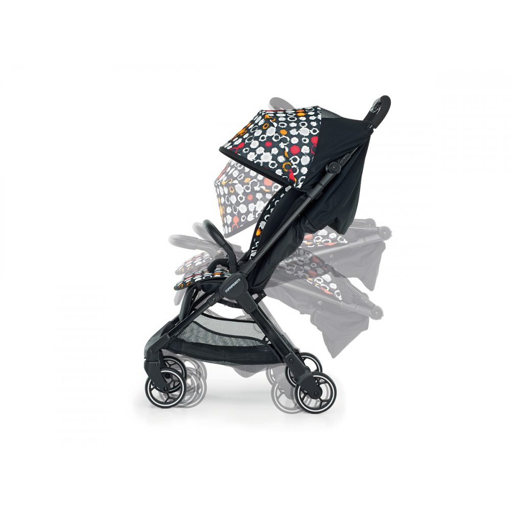 Denim kompakt automatisch Foppapedretti Ciao Kinderwagen Blau Denim kompakt automatisch Foppapedretti Ciao Kinderwagen Blau