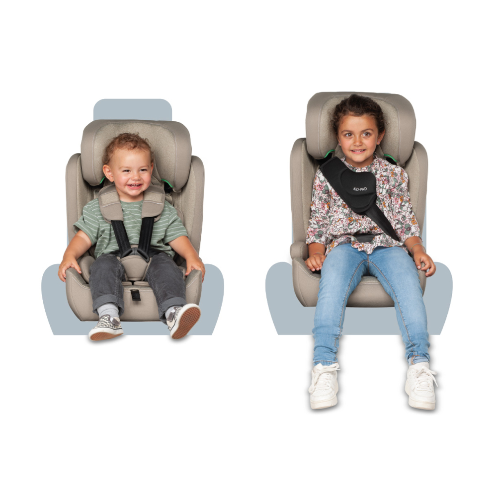 From 76 to 150 cm height and from 15 months to 12 years approximately