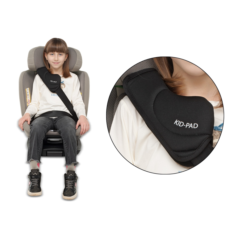 Additional integrated ‘Comfort Kid Pad’ protection. Suitable for children from 100 cm in height