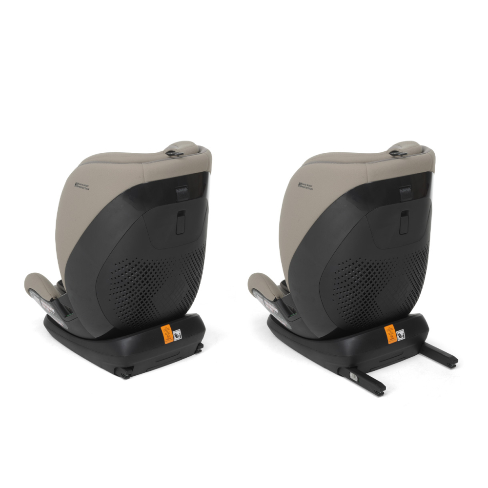 Dual Fix doppia omologazione di aggancio con e senza ISOFIX da 100 a 150 cm di altezza