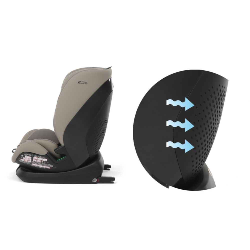 Sistema di aerazione sulla scocca Air Flow